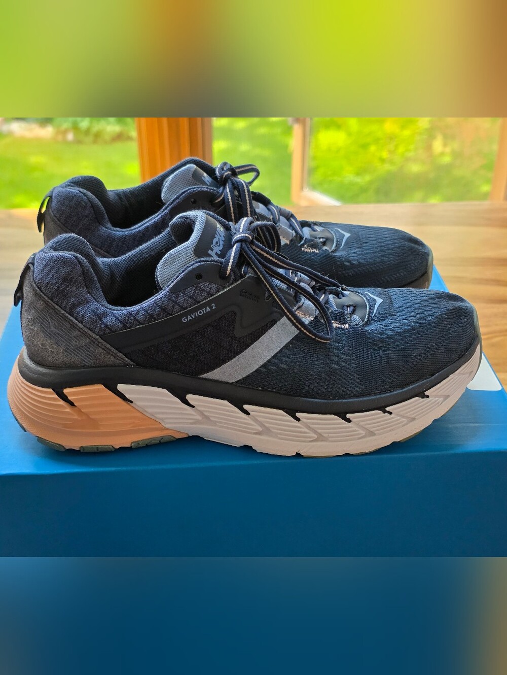 Hoka One One Gaviota 2 "Mood Indigo/ Dusty Pink" Women's Size 7